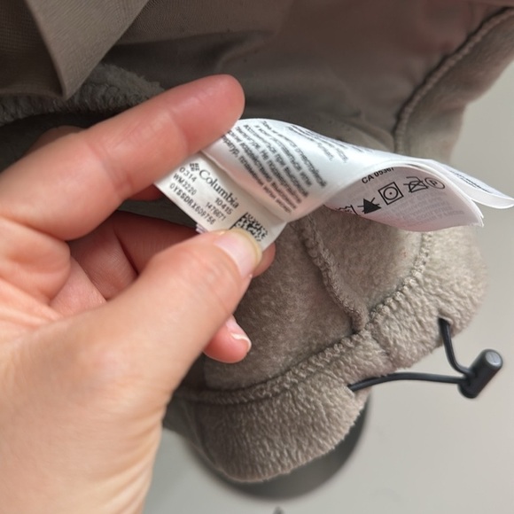 Columbia Soft Fleece Jacket - Light Beige - Size S - Picture 7 of 8